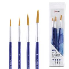 Acuarele, tempera, ulei, acrilice Manley DELI, SET 4 PENSULE (NR 3,5,7,9) DELI - autograf.ro
