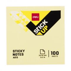 Notes si cuburi hartie Aurora DELI, NOTES ADEZIV 76*76MM DIV. CULORI PASTEL DELI - autograf.ro