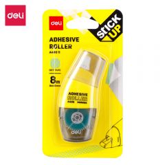 Lipici cu sclipici, ROLLER ADEZIV PERMANENT 6MM*8M DELI - autograf.ro