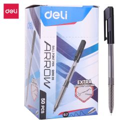 Pixuri Caran dAche DELI, PIX UNICA FOLOSINTA 0.7MM ARROW NEGRU DELI - autograf.ro