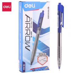 Pixuri Caran dAche DELI, PIX CU MECANISM 0.7MM ARROW ALBASTRU DELI - autograf.ro