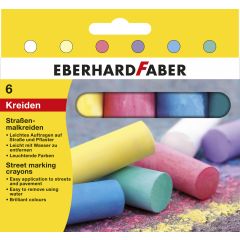 EBERHARD FABER, CRETA 6 CULORI DESEN ASFALT EBERHARD FABER - autograf.ro