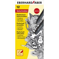 Rechizite scolare smart Papermate Nikidom KOH-I-NOOR EBERHARD FABER, ROLLER 0.6MM NEGRU ERASE IT! EBERHARD FABER - autograf.ro