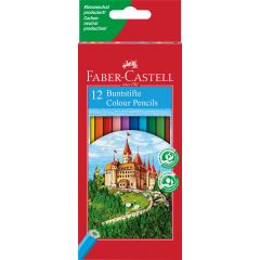 Seturi pictura si desen Faber-Castell, CREIOANE COLORATE 12 CULORI FABER-CASTELL - autograf.ro