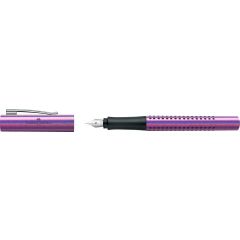 Stilouri şcolare Faber-Castell, STILOU GRIP 2011 GLAM VIOLET F FABER-CASTELL - autograf.ro