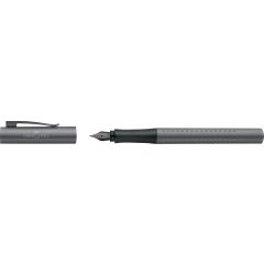 Stilouri şcolare Faber-Castell, STILOU GRIP 2011 GRI ANTRACIT F FABER-CASTELL - autograf.ro