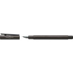 Stilouri şcolare Faber-Castell, STILOU NEO SLIM ALUMINIUM NEGRU F FABER-CASTELL - autograf.ro