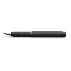 Stilou Faber Castell, STILOU ESSENTIO ALUMINIUM NEGRU EF FABER-CASTELL - autograf.ro