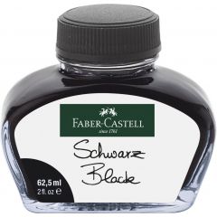 Cerneala, patroane si rezerve GRAF VON FABER-CASTELL Faber-Castell, CERNEALA NEAGRA 62 ML FABER-CASTELL - autograf.ro