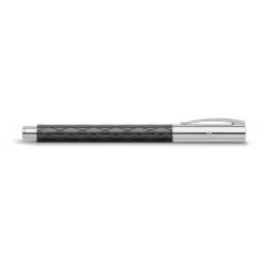Stilou stangaci, STILOU AMBITION RHOMBUS NEGRU M FABER-CASTELL - autograf.ro