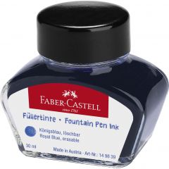 Cerneala, patroane si rezerve GRAF VON FABER-CASTELL Faber-Castell, CERNEALA 30ML ALBASTRA FABER-CASTELL - autograf.ro