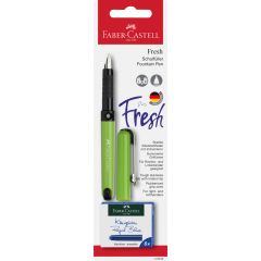 Stilouri şcolare Faber-Castell, BLISTER STILOU SCOLAR VARIO + 6 CARTUSE FABER-CASTELL - autograf.ro