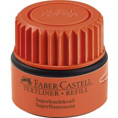 Markere Carioca Faber-Castell, REFILL TEXTMARKER PORTOCALIU 1549 FABER-CASTELL - autograf.ro