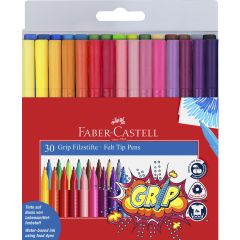 Carioci Faber-Castell, CARIOCA 30 CULORI GRIP FABER-CASTELL - autograf.ro