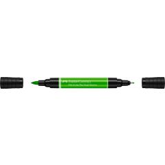 Markere, PITT ARTIST PEN DUAL MARKER VERDE FRUNZA 112 FABER-CASTELL - autograf.ro