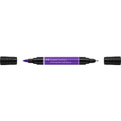 Markere, PITT ARTIST PEN DUAL MARKER VIOLET PURPURIU 136 FABER-CASTELL - autograf.ro