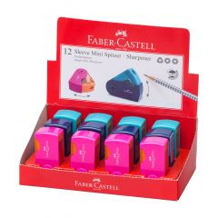 Ascuţitori, ASCUTITOARE PLASTIC SIMPLA SLEEVE-MINI TREND 2019 FABER-CASTELL - autograf.ro