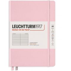 Caiet A5, CAIET A5 DR COP. RIGIDA ROZ PASTEL LEUCHTTURM - autograf.ro