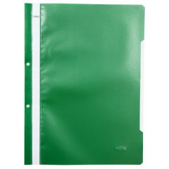 Dosare, mape si folii Noki, DOSAR PLASTIC CU SINA SI GAURI VERDE NOKI - autograf.ro