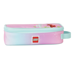 Lego, Penar rectangular neechipat, cu fermoar, LEGO - design Iconic Sparkle - autograf.ro