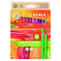 Lyra, Carioca LYRA Art-Tip, varf 1mm, 24 culori/cutie - autograf.ro