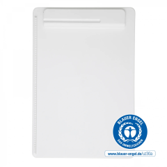 Clipboard-uri Maul, Clipboard simplu A4, din plastic reciclat, ECO MAUL Go - alb - autograf.ro
