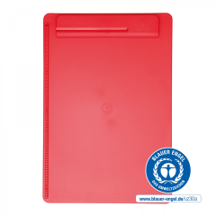 Clipboard-uri Maul, Clipboard simplu A4, din plastic reciclat, ECO MAUL Go - rosu - autograf.ro
