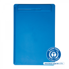 Clipboard-uri Maul, Clipboard simplu A4, din plastic reciclat, ECO MAUL Go - albastru - autograf.ro