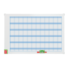 Suporti si aviziere, Organizator NOBO Performance, anual, magnetic, 90x60 cm, kit de planificare inclus, albastru - autograf.ro