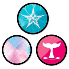 Nikidom, Insigne, 3buc/set, Roller NIKIDOM - Mermaid - autograf.ro