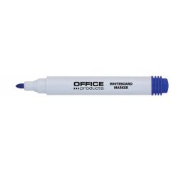 Markere, Marker pentru table de scris, varf rotund, corp plastic, Office Products - albastru - autograf.ro