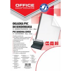 Raspundel Istetel, Coperta plastic PVC, 200 microni, A4, 100/top Office Products - transparent cristal - autograf.ro