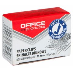 Agrafe de birou, Agrafe metalice 28mm, 100/cutie, Office Products - autograf.ro