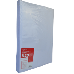 Plicuri, Plic antisoc K20, 370x480mm - ext., 350x470mm - int., lipire siliconica, 10 buc/set, Optima - alb - autograf.ro