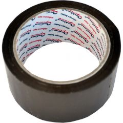 Creativitate la birou Optima, Banda adeziva 72mm x 66 y, 38 microni, Optima - maro - autograf.ro