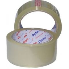 Raspundel Istetel Optima, Banda adeziva 72mm x  66 y, 38 microni, Optima - transparent - autograf.ro