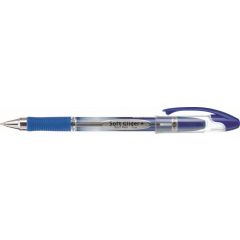 Pixuri, Pix PENAC Soft Glider, rubber grip, 0.7mm, varf metalic - scriere albastra - autograf.ro