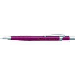 Raspundel Istetel, Creion mecanic profesional PENAC NP-9, 0.9mm, con metalic cu varf cilindric fix - corp bordeaux - autograf.ro
