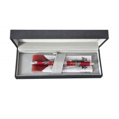 Raspundel Istetel, Pix multifunctional de lux PENAC Maki-E - Hoo-oo, in cutie cadou, corp bordeaux - autograf.ro