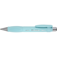 Pixuri Penac, Pix PENAC Chubby, rubber grip, 1.0mm, varf metalic, corp sky blue - scriere albastra - autograf.ro