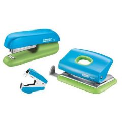 Raspundel Istetel, Set capsator plastic Rapid F5, perforator plastic FC10 si decapsator, 10 coli, blister, albastru-ver - autograf.ro