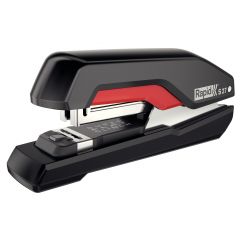 Raspundel Istetel, Capsator metalic Rapid Supreme S27, 30 coli, capsare plata, cutie, rosu-negru - autograf.ro
