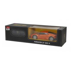 Jucarii WINFUN Rastar, MASINA CU TELECOMANDA LAMBORGHINI HURACÁN LP610-4 PORTOCALIU CU SCARA 1 LA 24 - autograf.ro