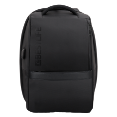 Ghiozdane Bestlife Trunki Zip..it LOCALE, Rucsac BESTLIFE Neoton, 46x29x17cm, compartiment tableta si laptop 16 inch, negru - autograf.ro