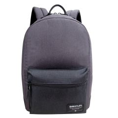 Ghiozdane Bestlife Trunki Zip..it LOCALE, Rucsac BESTLIFE Audrey, 42x28x16cm, compartiment laptop 14.1 inch, gri - autograf.ro
