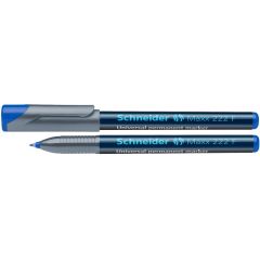 Markere, Universal permanent marker SCHNEIDER Maxx 222 F, varf 0.7mm - albastru - autograf.ro