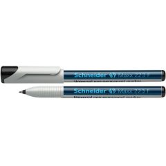 Markere, Universal non-permanent marker SCHNEIDER Maxx 223 F, varf 0.7mm - negru - autograf.ro