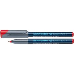 Markere, Universal permanent marker SCHNEIDER Maxx 220 S, varf 0.4mm - rosu - autograf.ro