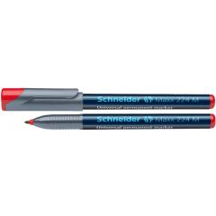 Markere, Universal permanent marker SCHNEIDER Maxx 224 M, varf 1mm - rosu - autograf.ro