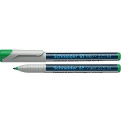 Markere, Universal non-permanent marker SCHNEIDER Maxx 225 M, varf 1mm - verde - autograf.ro